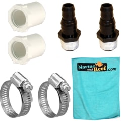 Lifegard Aquatics Pro-MAX 3/4" Barb and Clamp Package