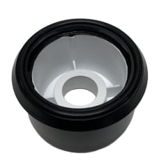 Aqua Ultraviolet UV Sterilizer Half Union, 3/4 inch Reducer Bushing, Without Threads, Black