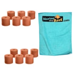 OASE BioMaster 250, 350, 600 & 850 Replacement 30ppi Pre-Filter Foam 6-Pack TWO PACK & Towel Package