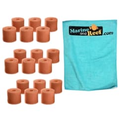 OASE BioMaster 250, 350, 600 & 850 Replacement 30ppi Pre-Filter Foam 6-Pack THREE PACK & Towel Package