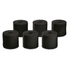 OASE BioMaster 250, 350, 600 & 850 Replacement 45 ppi Carbon Pre-Filter Foam 6-Pack