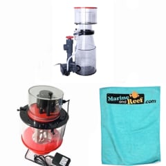 Reef Octopus Classic 200INT Protein Skimmer & Reef Octopus OCTO Protein Skimmer Cleaner-150 Neck Cleaner & Towel Package
