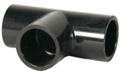 Dura Schedule 40 PVC Tee 3/4" Slip x 3/4" Slip x 3/4" Slip