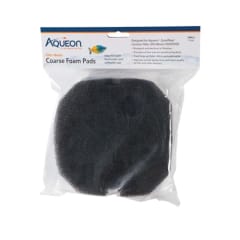 Aqueon QuietFlow Canister Filter 200 Replacement Coarse Foam Pads 2-Pack