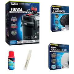 Fluval 207 Canister Filter & STARTUP Package