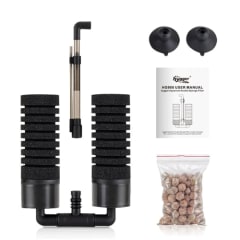 Hygger Aquarium Biochemical Double Sponge Filter, Medium