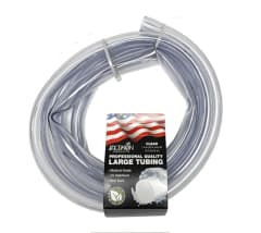 Python Clear High Grade Aquarium Hose 1" ID TEN FEET PACKAGED