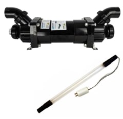 Lifegard Aquatics Pro-MAX 5" Body 90W Amalgam High Output UV Sterilizer  & Replacement Lamp Package