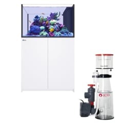 Red Sea REEFER Peninsula 350 G3 White Aquarium System & Reef Octopus OCTO Classic 110INT Protein Skimmer Bundle
