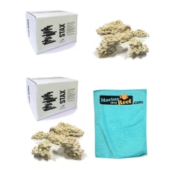 Two Little Fishies STAX Rock, 10 lb & Towel Package