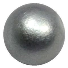10mm Matte Silver Pearl Beads sold individually