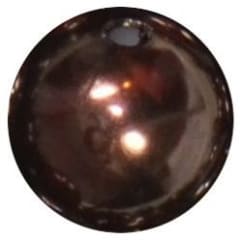 12mm Cocoa Brown Faux Pearl Beads sold individually