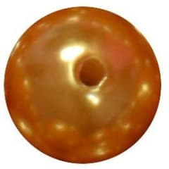 12mm Gold Faux Pearl Beads sold individually