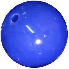 14mm Royal Blue Acrylic Bubblegum Beads