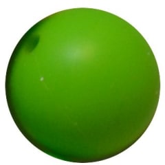 15mm Lime Green Silicone Bead