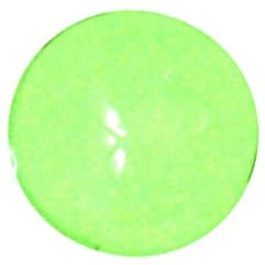 16mm Glow in the Dark Acrylic Bubblegum Beads