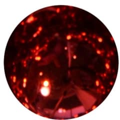 16mm Red Mirror Bubblegum Beads