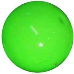 16mm Neon Lime Solid Bead