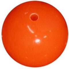 16mm Neon Orange Bead