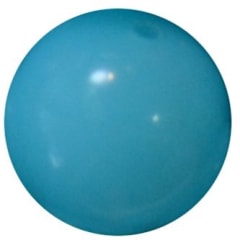 16mm Neon Sky Blue Acrylic Bubblegum Beads