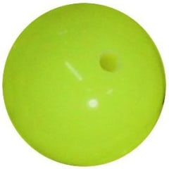 16mm Neon Yellow Bead