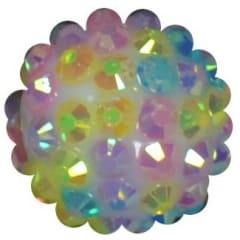 16mm Patel Confetti  Rhinestone Beads
