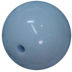 16mm Baby Blue Acrylic Bubblegum Beads