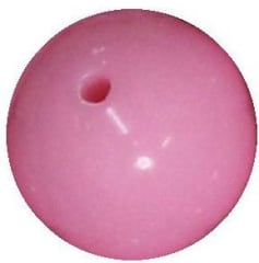 16mm Baby Pink Acrylic Bubblegum Beads