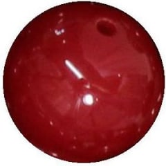 16mm Burgundy Acrylic Bubblegum Beads
