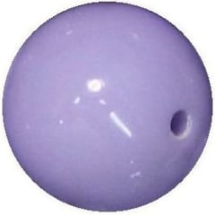 16mm Light Lavender Acrylic Bubblegum Beads