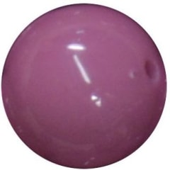 16mm Mauve Acrylic Bubblegum Beads