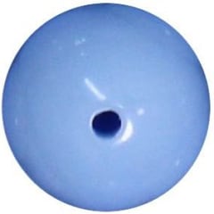 16mm Periwinkle Blue Acrylic Bubblegum Beads
