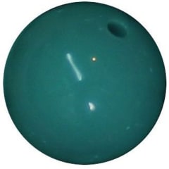 16mm Turquoise Acrylic Bubblegum Beads