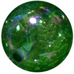 20mm Lime Green Fizzy Bubblegum Bead
