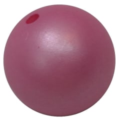 20mm Matte Rose Acrylic Bubblegum Beads