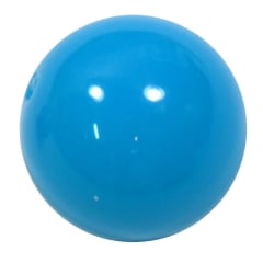 20mm Neon Blue Jelly Style Acrylic Bubblegum Beads