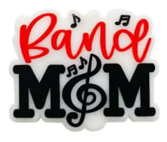 Spirit Band Mom Focal Bead with Flower detail