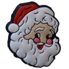 Jolly Christmas Santa Silicone Focal Bead