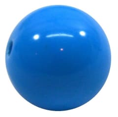 20mm Sky Blue Acrylic Bubblegum Beads