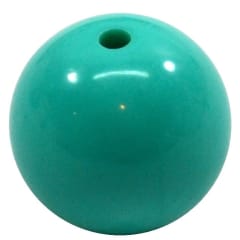 20mm Turquoise Acrylic Bubblegum Beads