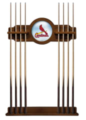 St. Louis Cardinals Solid Wood Cue Rack with a Chardonnay Finish