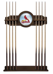 St. Louis Cardinals Solid Wood Cue Rack with a Navajo Finish