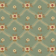 ALWAYS AND FOREVER: LATTICE BASKETS in Green  by Renee Nanneman
