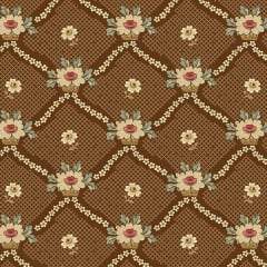 ALWAYS AND FOREVER: LATTICE BASKETS in Chocolate Brown  by Renee Nanneman