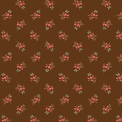 ALWAYS AND FOREVER:  ROSEHIPS in CHOCOLATE BROWN by Renee Nanneman
