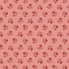 AYLA:   Grid Flower Rose Pink A-1723-E  by Max and Louise