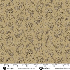 Fredericksburg Revisited by Jo Morton Etched Silhouette Linen