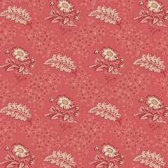FOREST GLEN:  Highlands  A-10053-R Camellia Raspberry  by Renee Nanneman