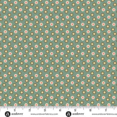 JINGLE BELL   Quilt Beads Vintage Blue A-10357- B   by Laundry Basket Quilts
