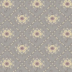 WILDFLOWER COTTAGE: TRELLIS in Dove Grey  by Renee Nanneman